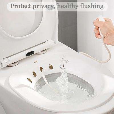 Bidet portatile pieghevole per donna Bidet autopulente materno Parti intime Irrigatore per anca Perineo Ammollo Vasca da bagno Bidet Sedile del water