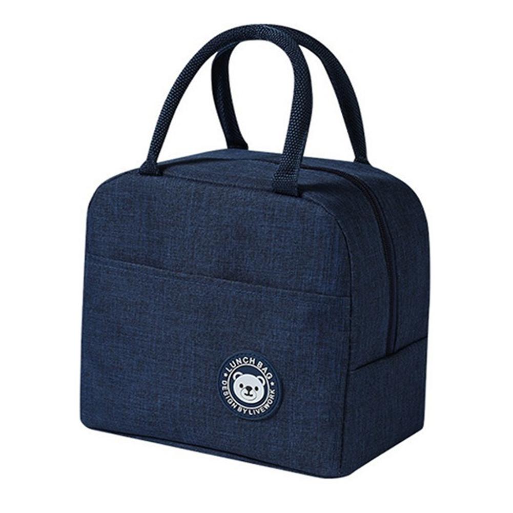 Insulated Lunch Bag Insulation Bento Pack Aluminum Foil Rice Bag Meal Pack Ice Pack Student Bento Lunch Handbag Insulation