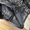 Sexy Black Pu Leather Short Skirt Women's Autumn Winter Tight Gothic Low Waist Skirt Street Fashion Y2K Hot Girl Outfit