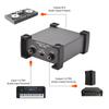 2-Channel Passive DI Box, Impedance Matching Isolator, Hum   with Ground  , for Live Performance,
