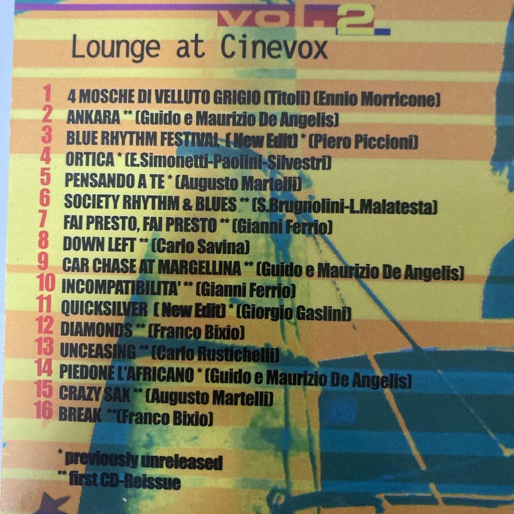 [USED] Out of print lounge at cinevox Beat vol.2