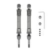 Steel CVD Front & Rear Drive Shaft Assembly Heavy Duty for 1/10 Traxxas Slash 4X4  Slash  Rustler VXL Stampede 4X4 VXL Car Parts