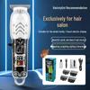 High-Power Transparent Hair Clipper Electric Trimmer for Professional Salon Use