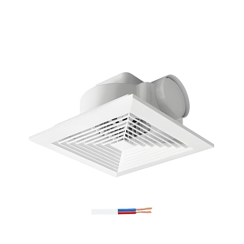 

8 Bathroom Exhaust System With 150 capacity Per Hour Strong Circulation ABS Material For Home Utility Room Cooking Area Air Exchange 1