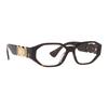 Versace Exquisite Personality Plate Irregular Shape Optical Frame Women's Brown 3438482 VE3320U108-Brown 56