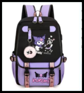 Backpack, Various Styles, Cartoon Heat Transfer, Digital Printing, Backpack, Large-Capacity Student Schoolbag
