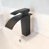 Waterfall Bathroom Basin Faucet Stainless Steel Hot and Cold Mixer Faucets Sink Faucets Bathroom Kitchen Deck Mounted