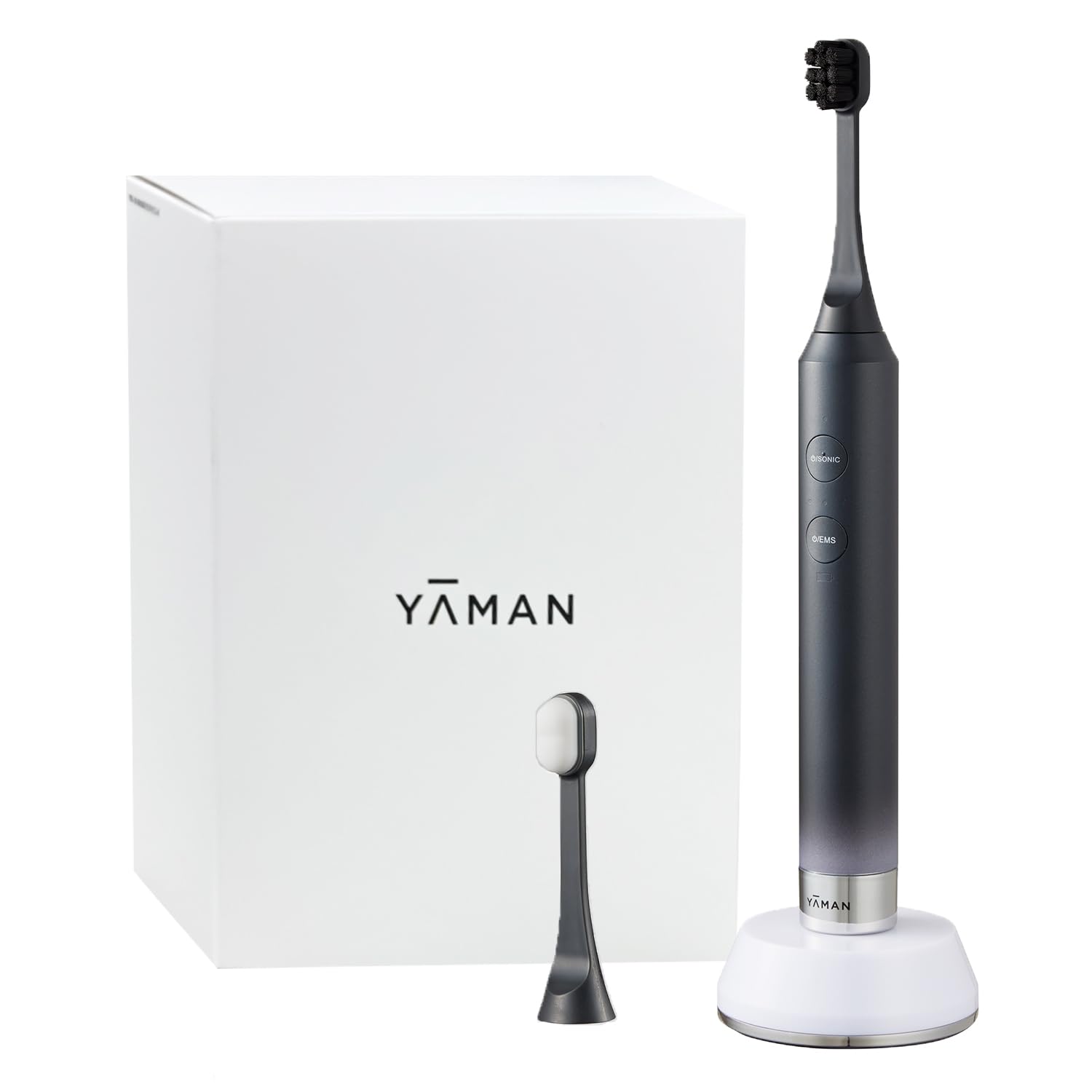 

Електрична зубна щітка YA-MAN, Oral Lift, Lift Care, EMS, Догляд за яснами, YOC-OL1BAM, Чорний, зі стікером [Ексклюзив Amazon.co.jp]