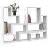 Vidaxl Wall Shelf, White, 96X12X64 Cm, Wood-Based Material