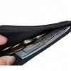 New Retro Zipper Change Card Bag, Simple RFID Anti-Theft Swipe Bank Card Work ID Card Holder