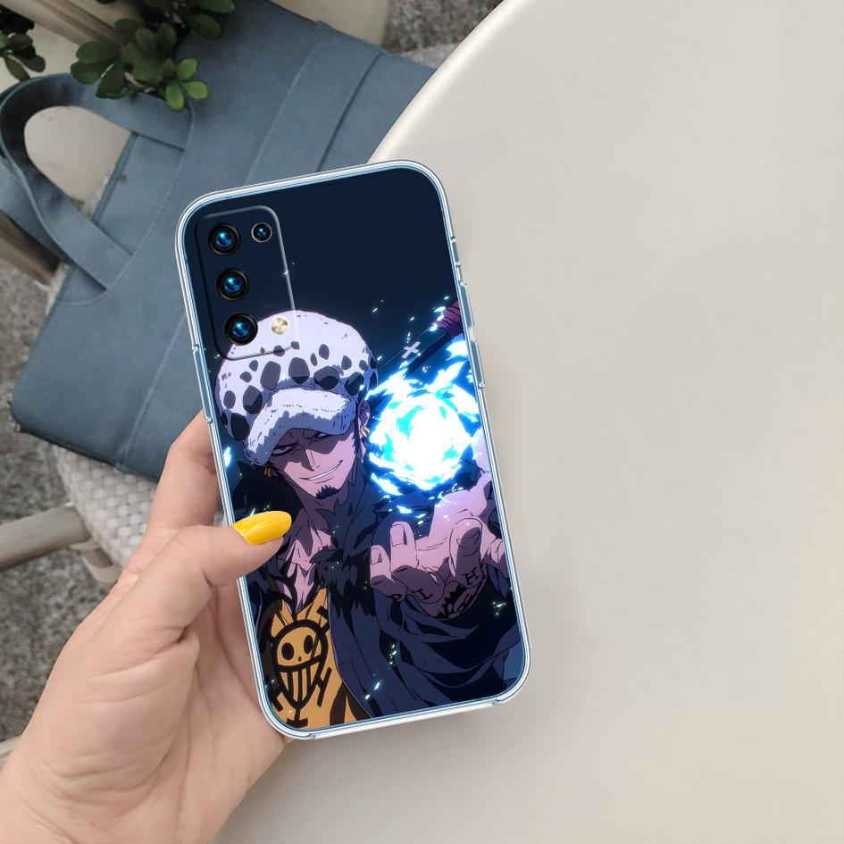 One Piece Cartoon Soft Shell Transparent Phone Case for Samsung Galaxy A04 A04S A14 A23 A34 A54 M23 M33 M52 M53
