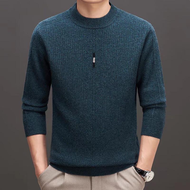 

Мужской свитер Raphenny AM821 с круглым вырезом, 99% шерсть M