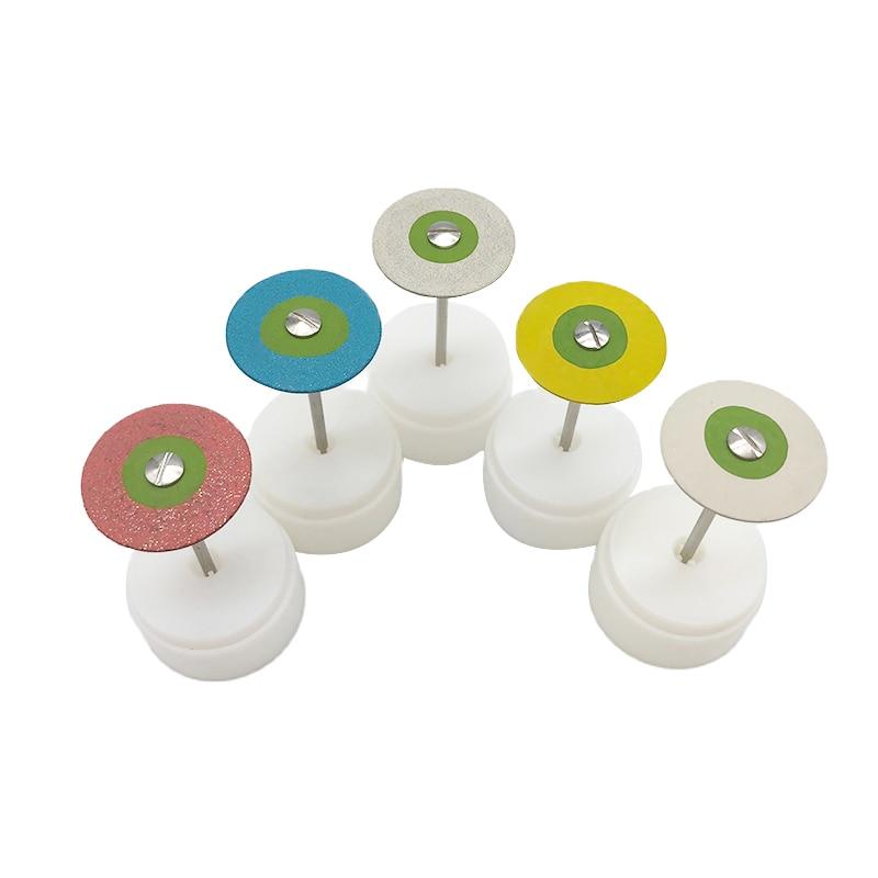 Dentallabor 26 mm HP Gummi-Diamantpolierer zum Entfernen von Finish-Zirkonoxid für Porzellan-Zirkonoxid-Restaurationen