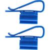 2Pcs Water Pipe Clips, Multifunction Plastic Adjustable Fish Tank Clamps Mounting Clip Water Pipe Tube Clamp Hose Holder
