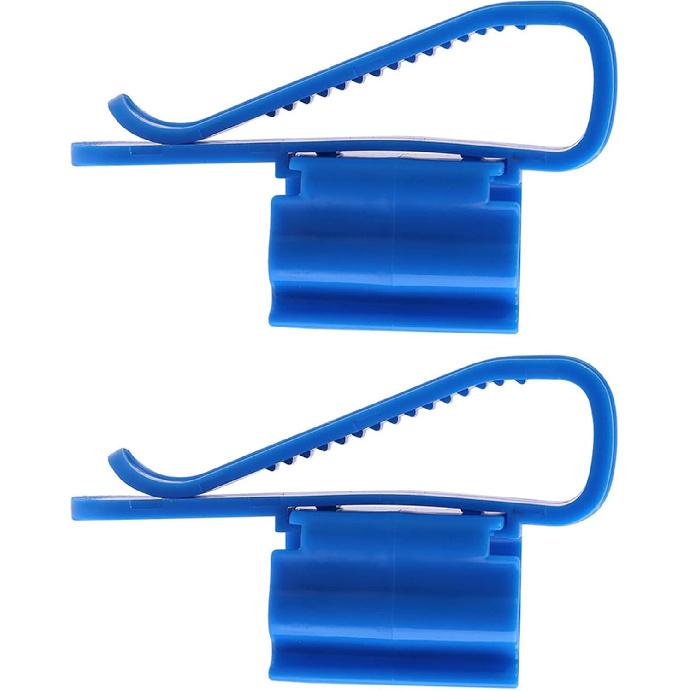 2Pcs Water Pipe Clips, Multifunction Plastic Adjustable Fish Tank Clamps Mounting Clip Water Pipe Tube Clamp Hose Holder