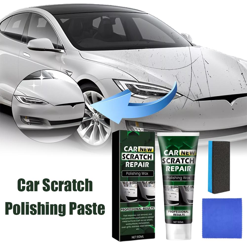 60ml NEW Car Scratch Remover Auto Paste Polishing Wax Kit Car Scratch Eraser Polishing Cream For Auto Paint Car Care Access P3L6