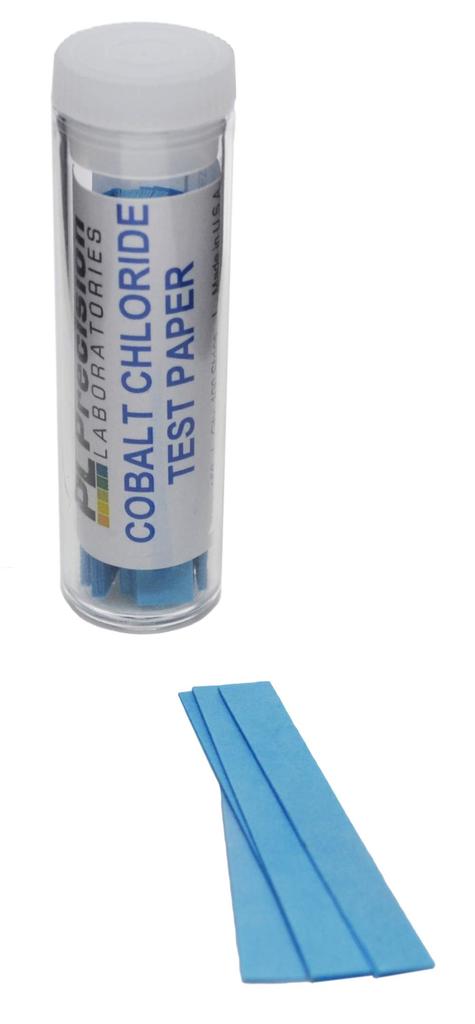 EISCO 100PK Cobalt Chloride Test Papers for Water and Humidity