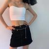Adjustable Sexy Hot Girl Waist Chain Sweet Cool Body Chain Dance Belly Button Chain Belt with Skirt Decoration Summer