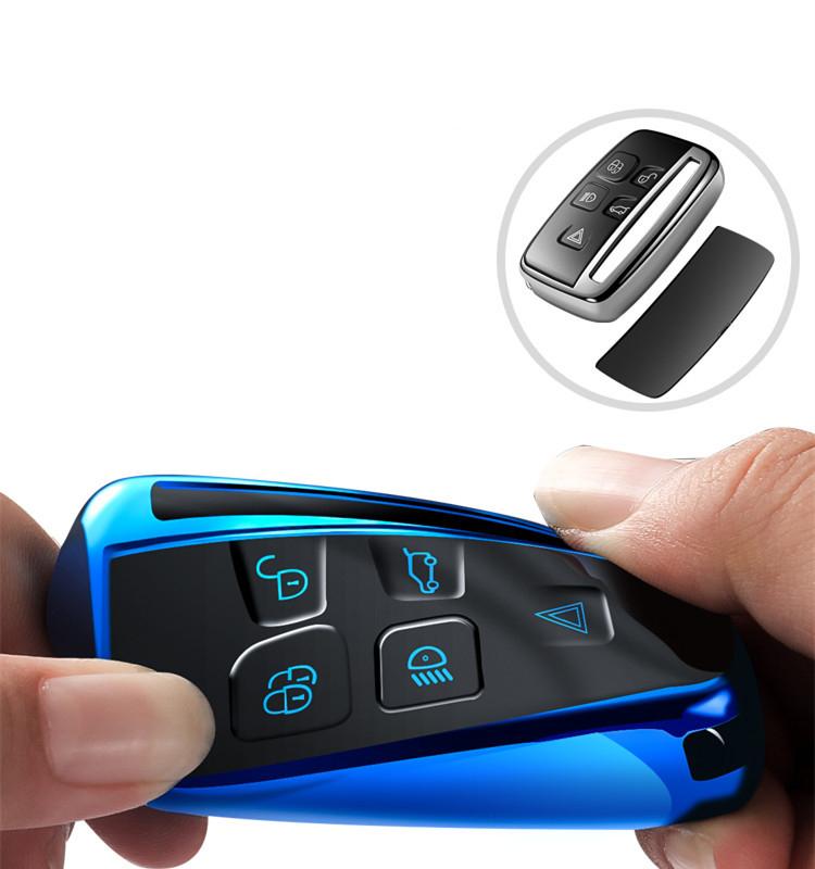 Hight Quality TPU Key Case Cover Protective Shell for Land Rover FREELANDER DISCOVERY RANGE ROVER Range Rover Evoque Jaguar
