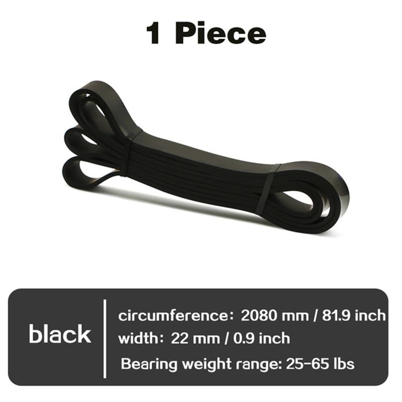 Ensembles de bandes de résistance en caoutchouc naturel de 208cm, bandes élastiques de Yoga/Fitness, équipement de Fitness Pilates, extenseur d'entraînement unisexe