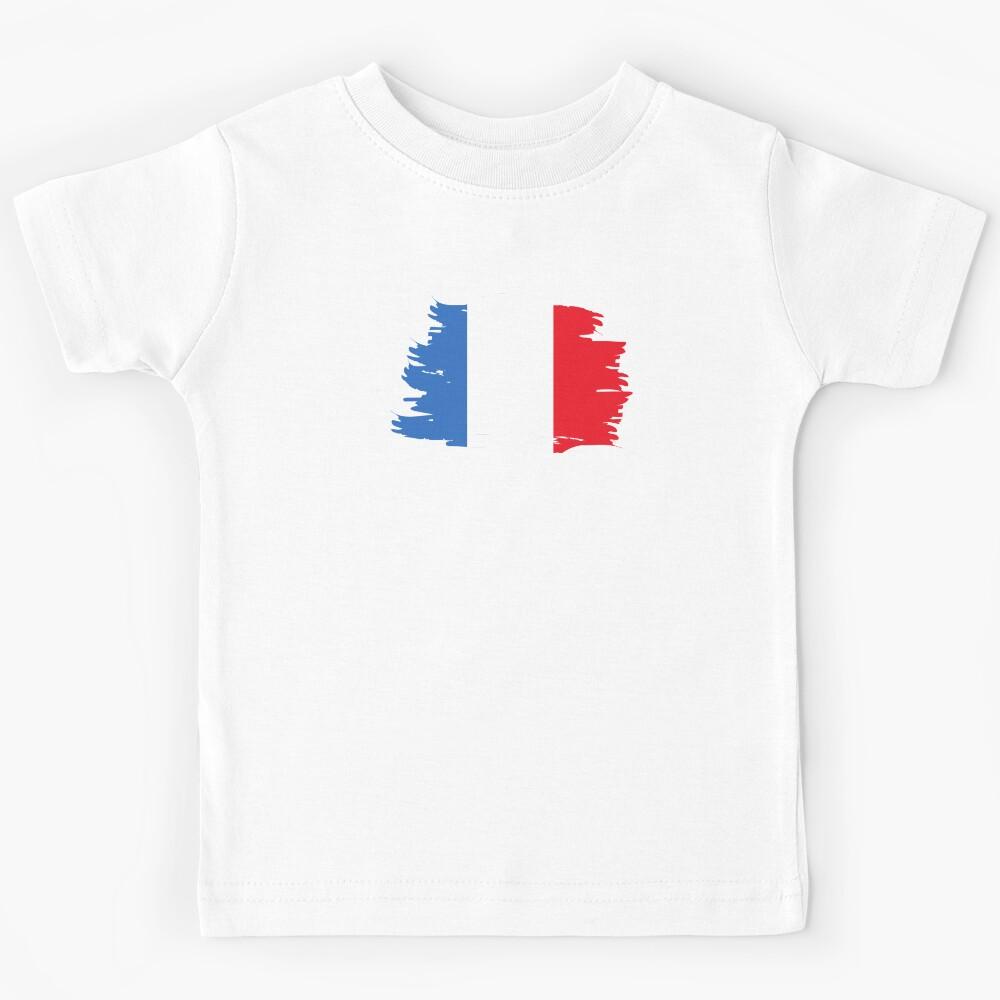 France flag Kids T-Shirt 100