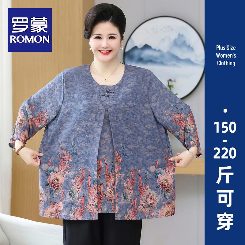 

Romon Women s Ice Silk Loungewear Set 7XL