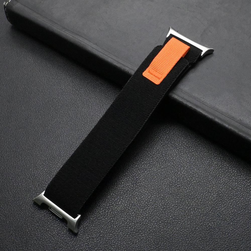 Nylon Sport Band for Samsung Galaxy Watch 8 Classic 46mm Watch 8 44mm 40mm Travel Loop Strap for Galaxy Ultra 2025 7 6 5 4 FE