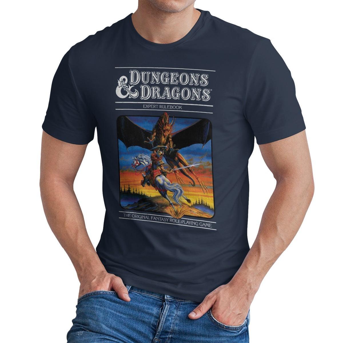Officially Licensed Dungeons Dragons Expert Rulebook T-Shirt XXXXL