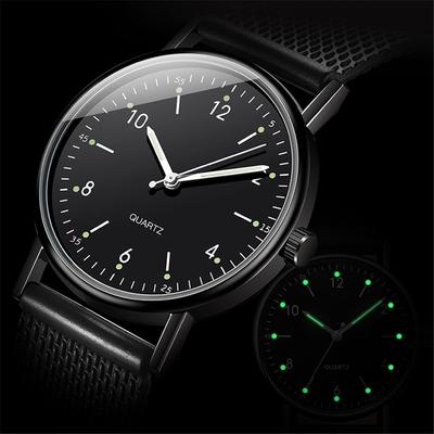 Ladies High-end Quartz Watch Stainless Steel Luminous Dial Leisure Watch
