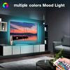 1 LED light strip, suitable for bedroom, home decoration music synchronization light, suitable for room parties, holiday decorat