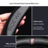 Genuine Leather Steering Wheel Cover for Roewe RX5, RX3, RX8, I5, I6, 350, 550, 360, E5, E6 - Sport Edition