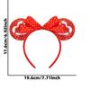 Heart Headband Cute Red Heart Shape Headband Festival Party Accessories Photo Props Hair Decor for New Year Wedding