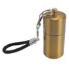 Metal Storage Bottle Water Proof Multifunctional Aluminum Storage Container for Outdoor Camping Tarvel
