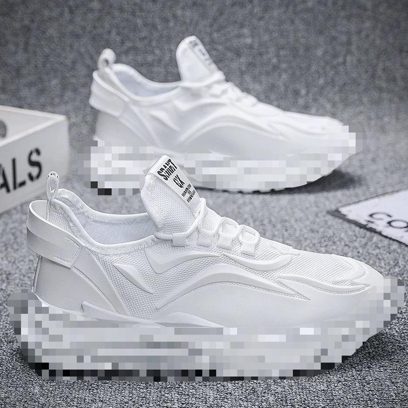 Trendy New Breathable Mesh Men's Shoes Sports Casual Shoes Retro Heightening Dad Shoes Korean Version Versatile 2025 Spring