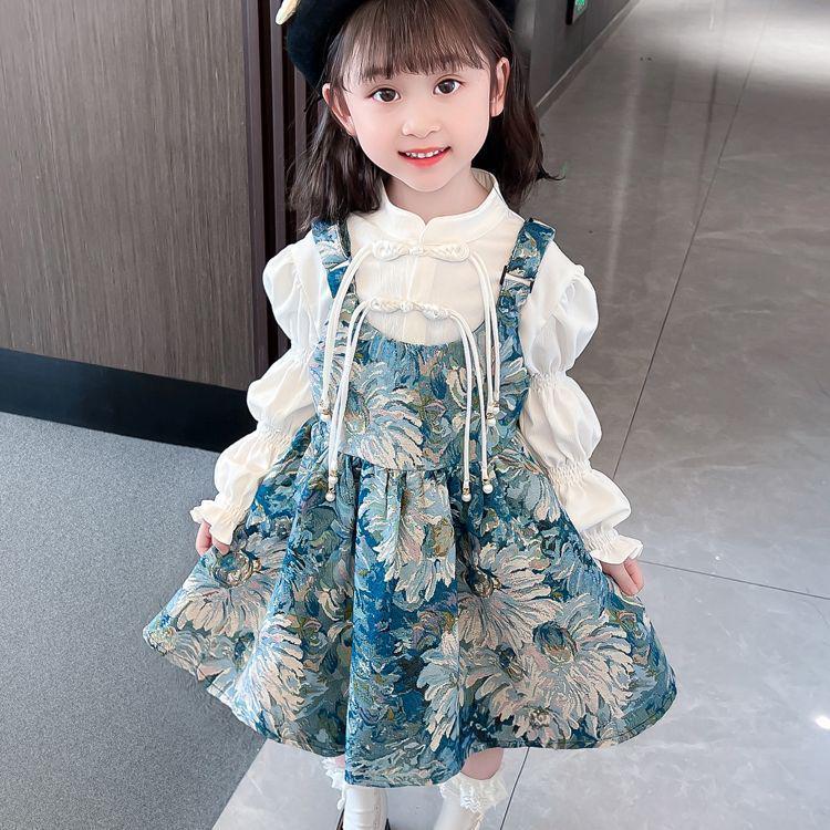 Autumn Baby Girl Lolita Princess Two-Piece Dress Set