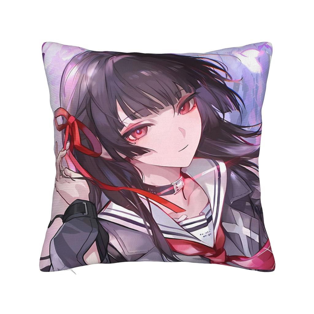 Pillow Cover Wuthering Waves Chisa  Cute Funny Pillow Case For Living Room Sofa Pillowcases