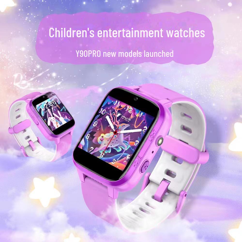 Y90 Children's Game Watch: HD Touchscreen for Photos, Music, and Games