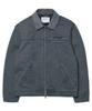 Nomanual Washed Work Jacket - Washed Charcoal