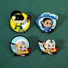 Avatar Personaj Personalitate Creativă Insignă Metalică Aliaj Broșă Picurare Ulei Pin Decorațiune