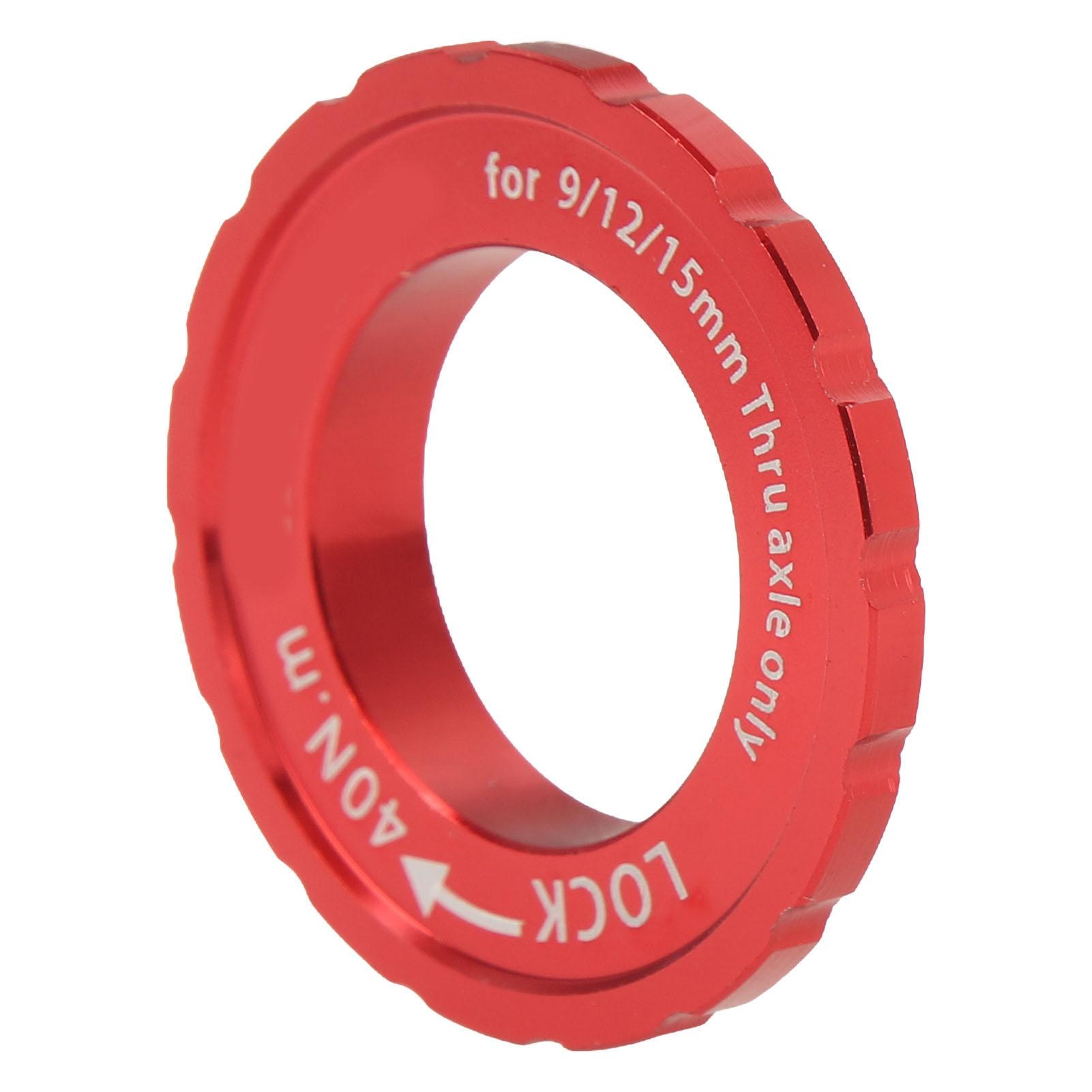 Bike Centerlock Lock Aluminum Alloy Bike Disc Brake Hub Disc Rotor Lock for Road Bike Mountain Bike