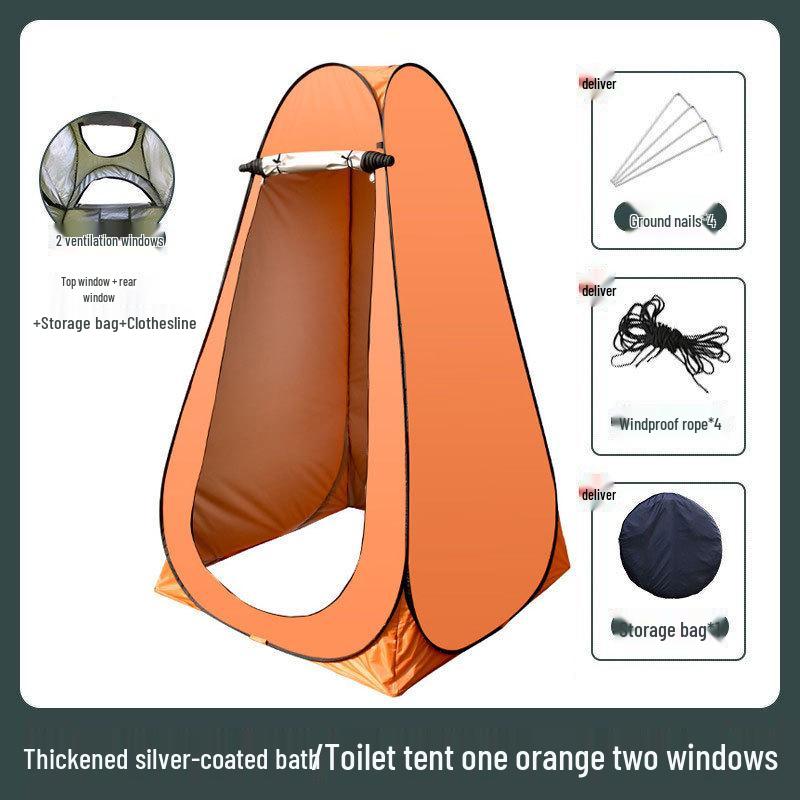 Tragbares Camping-Dusch- und Toilettenzelt - Outdoor-Privatsphäre-Unterstand