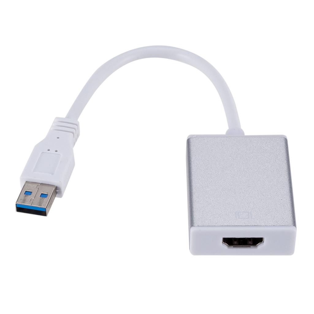 1080P USB 3.0/2.0 To HDMI-Compatible Converter Multi Display Graphic Adapter for PC Laptop Projector External Video Card
