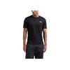 Emporio Armani EA7 SS24 Color Block Logo Letter Print Crew Neck Short Sleeve T-Shirt Men Tops Black 8NPT25-PJVPZ-1200