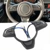 Interior Button Repair Steering Wheel Assembly Set with Separate Button Layout, Black ABS Housing, and Rear Lead Structure for Interior Trim Repair