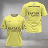 Camiseta Deportiva Padel de Manga Corta Transpirable Verano Secado Rápido Calle Hombre