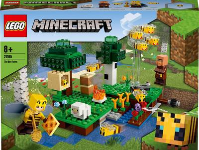 LEGO Minecraft Honeybee Apiary 21165 Bloco de brinquedo Jogo de vídeo Animal Meninos Meninas Idades 8+
