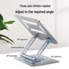 Rotating Folding Laptop Stand with 5-Port Type-C Hub