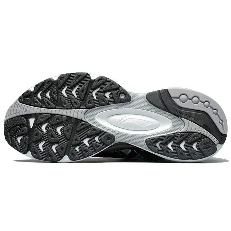 New LiNing Running Shoes Unisex Low Top Black/White ARHN275-1