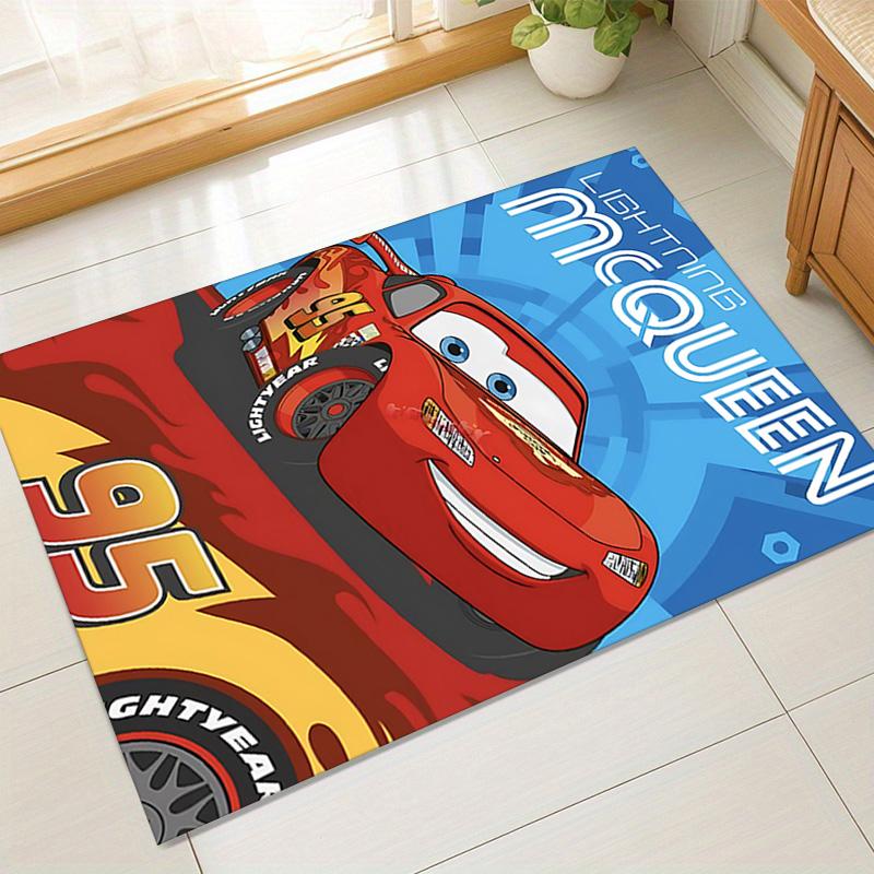 Mcqueen Spirit Carpet For Playroom Bedroom Living Room Sofa Home Decorkids Game Area Rug Nonslip Floor Mat