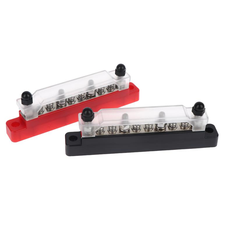 M6 Power Bus Bar Terminal Block Electric Current Distributor For Car Audio System Upgrade and Solar Panel Distribution